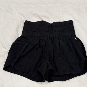 Women's Black Athletic Shorts